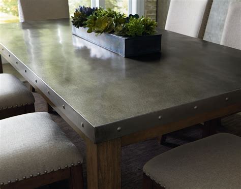 metal high top dining table